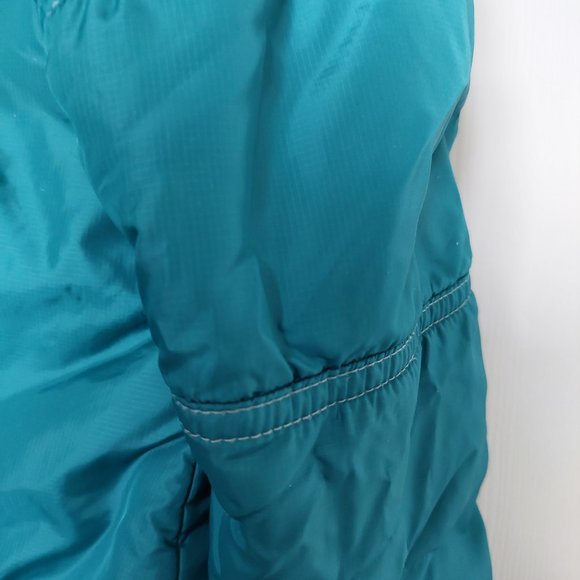 KUHL Born In The Mountains Women's Sz Small Aqua Long Jacket Pertrex/Permaloft - Picture 5 of 16